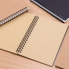 Cowhide Sketchbook Doodle Notebook 12x18cm