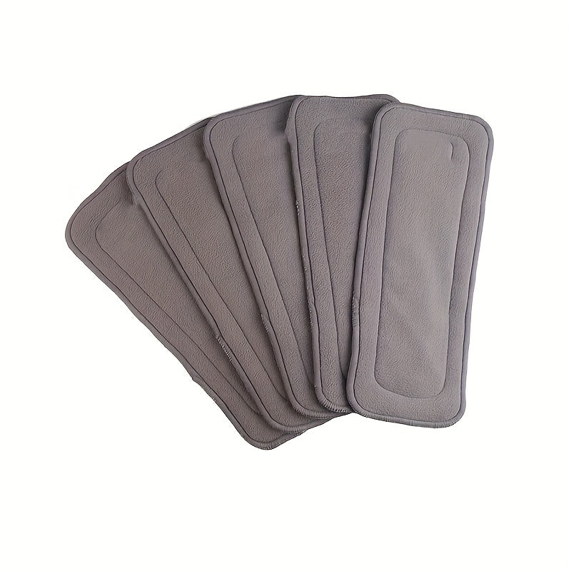 Bamboo Charcoal Baby Diaper 4-Layer Washable & Recyclable Deodorizing Breathable