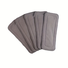 Bamboo Charcoal Baby Diaper 4-Layer Washable & Recyclable Deodorizing Breathable