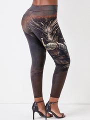  Graphic High Rise Leggings