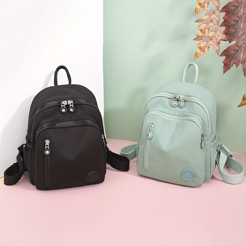 Minimalist Pocket Backpack Purse for Girls & Women