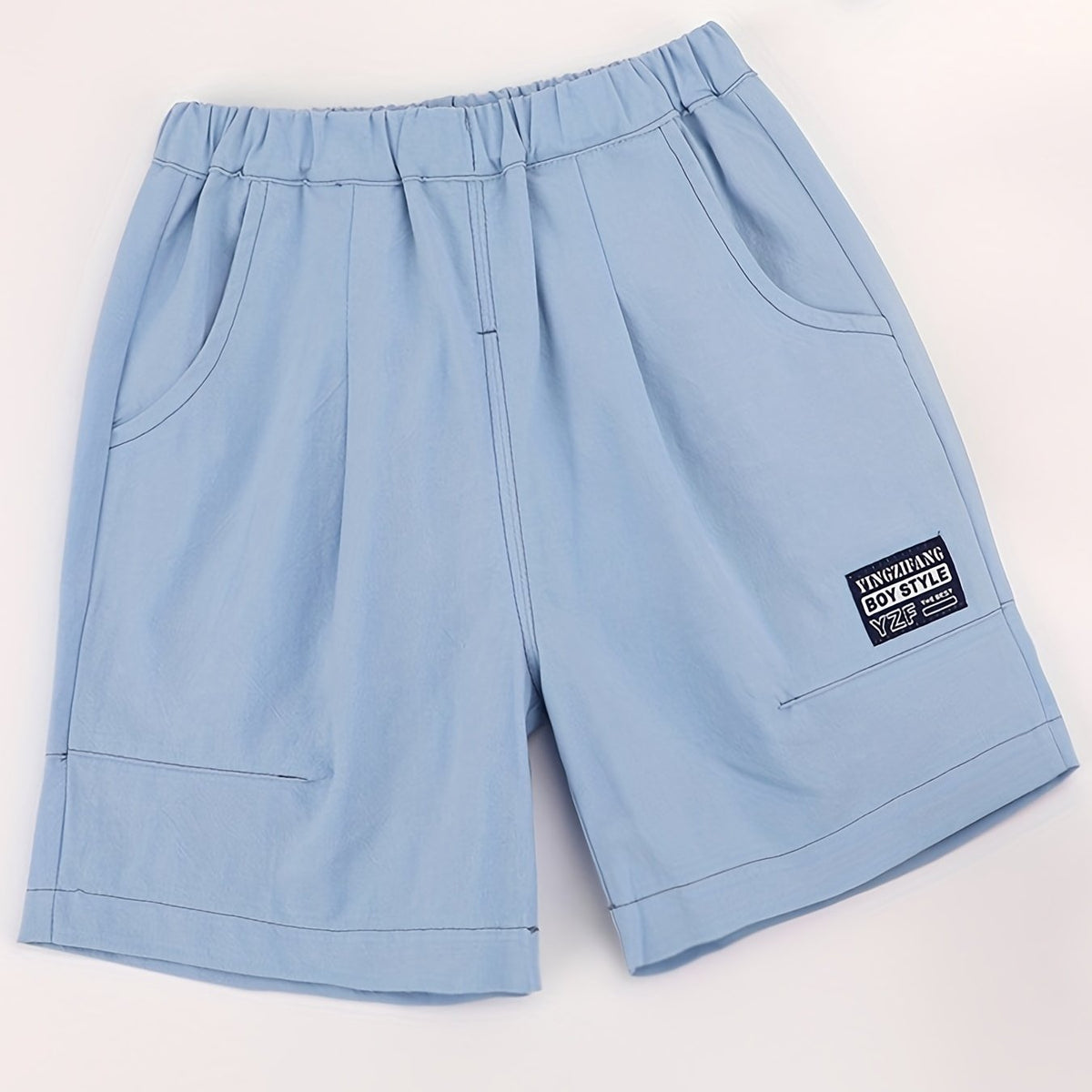 Boys Letter Print Comfortable Creative Shorts for Summer