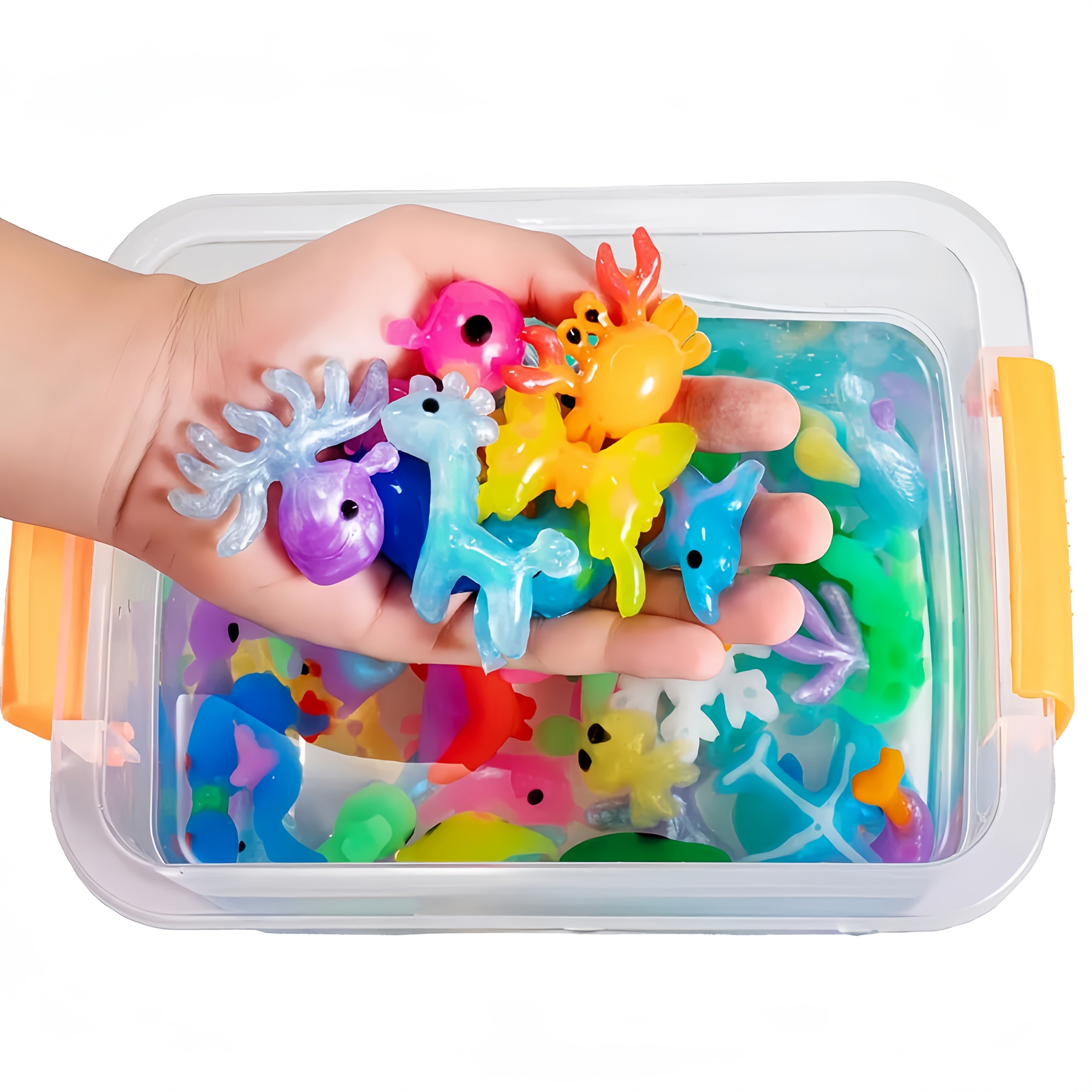 Water Elf Toy Set with 12 Molds & Storage Box