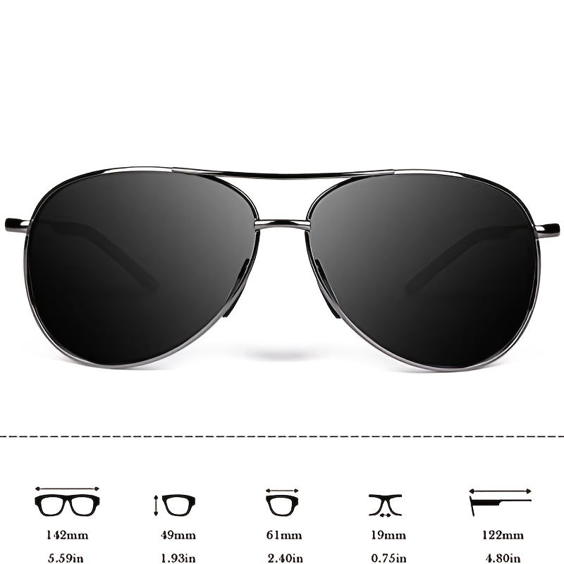 Polarized Men's Sunglasses Spring Legs Sunglasses