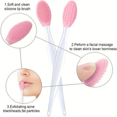 Silicone Nose & Head Brush Double Sided Soft Exfoliating DIY Facial Skin Care