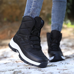 Women's Warm Snow Boots Non slip Platform High Tube Boots