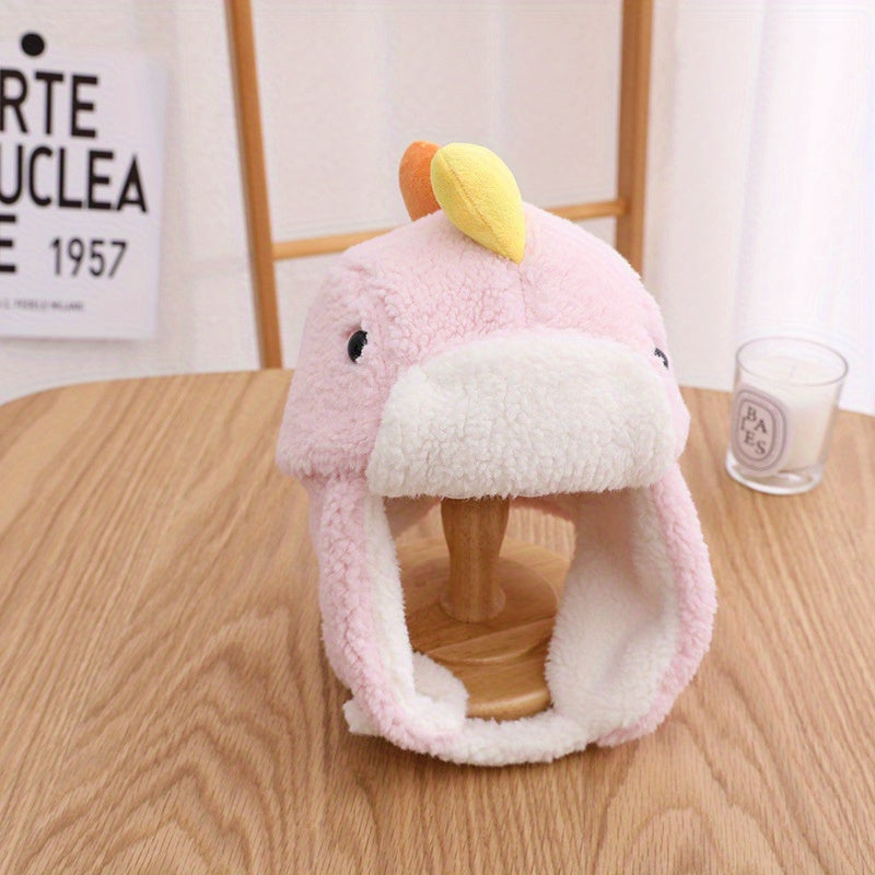 Dinosaur Full Fleece Earmuffs Winter Warm Boys Girls