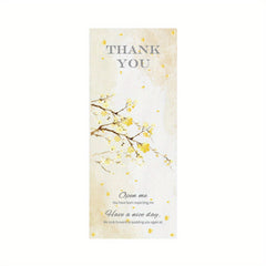 50 Stickers Pack & Thank You Stickers for Sealing & Waterproof Label