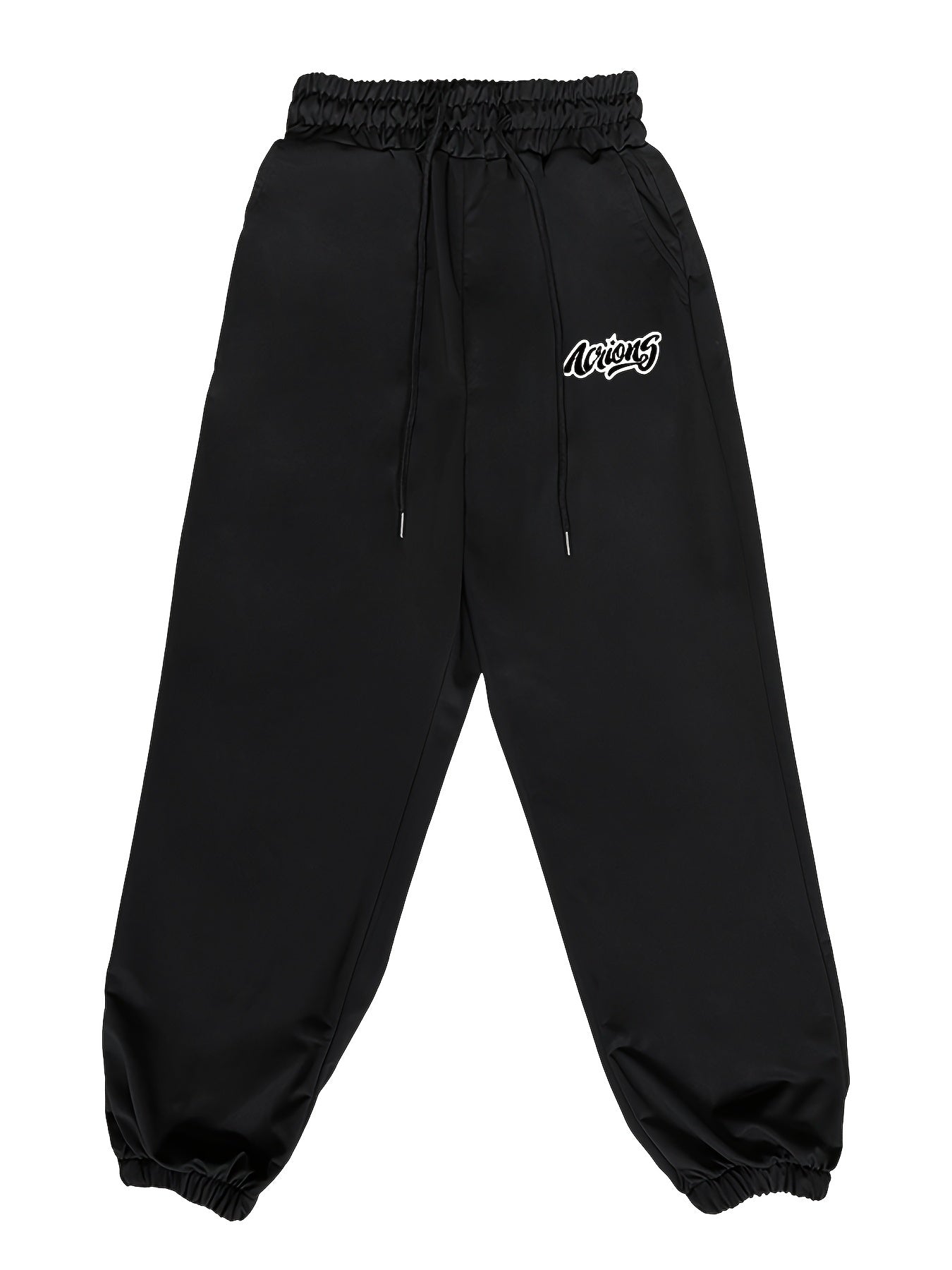 Men's Vintage Letter Print Sweatpants