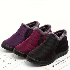 Women's Snow Hiking Shoes Non-slip Ankle Boots