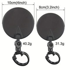 360 Degree Rotating Bike Mirror for Rear View Safety Universal Handlebar Mount