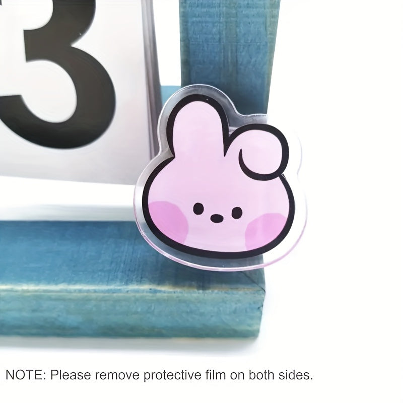 Cartoon Animal Double Layer Clip for Notebook Tickets