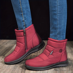 Waterproof Faux Fur Snow Boots for Women