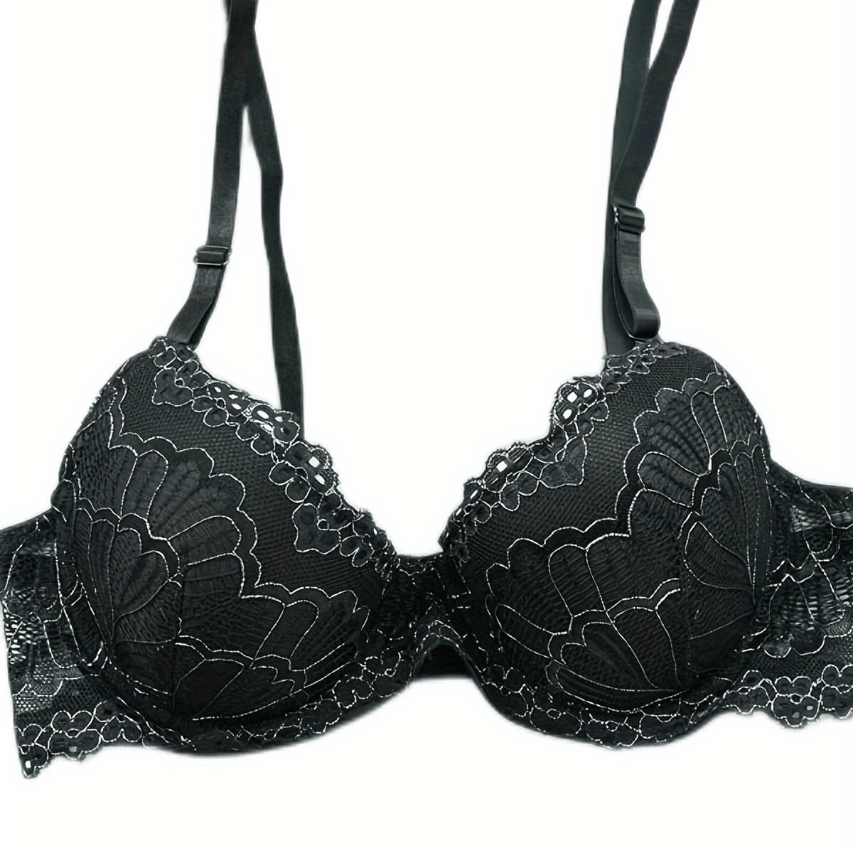 Lace Push Up Bra Comfortable & Breathable Women's Intimates