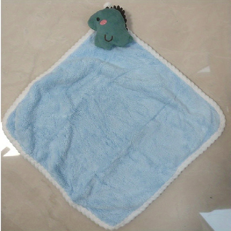 Cartoon Fingertip Towel Soft Absorbent with Hanging Loop for Bathroom