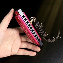 10 Holes Harmonica Mouth Organ Puzzle Musical Instrument Beginner