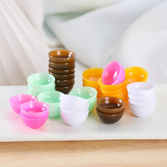 10pcs Mini Kitchen Tableware Small Bowl Toy DIY Dollhouse Accessories