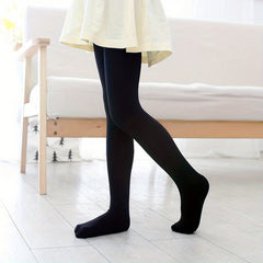 Girls Thin Solid Pantyhose For Spring Summer Kids Stockings Leggings Tights