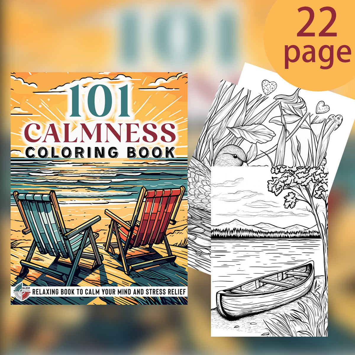 101 Smooth Coloring Book Deluxe Edition for Youth and Adults