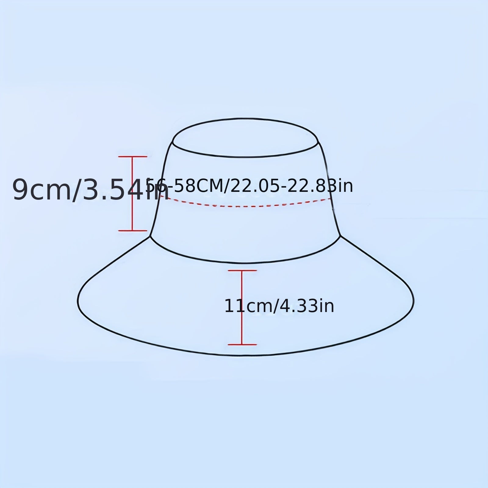 Reversible Bucket Hat UV Protection Wide Brim Fisherman Cap