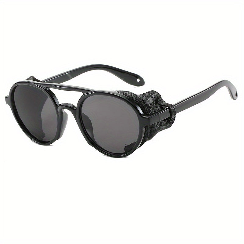 Men's Double Beam Sunglasses UV Resistant for Outdoor Party
