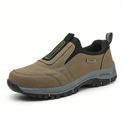 Men's Outdoor Slip On Hiking Sneakers Wear-resistant Non-Slip Shoes