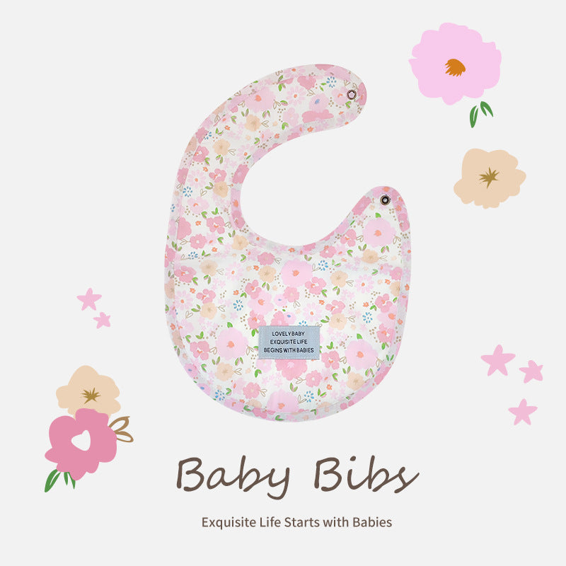 Baby Gauze Bib Saliva Towel Cotton Waterproof Newborn Bib