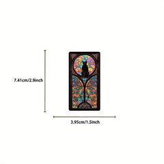 50pcs Gothic Cat Stickers Vampire Witch Arch Designs for Laptop Water Bottle Ska