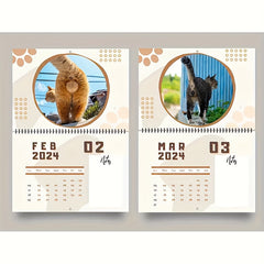 2022 Cat Butt Calendar - Hilarious Cat Spoof Calendar