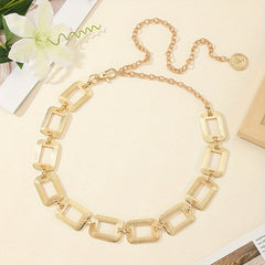 Vintage Metal Waistband Chain Belt for Women