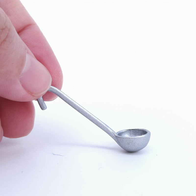 1pc Dollhouse Spoon Accessory for Doll Kitchen Ideal for Parties and Holidays