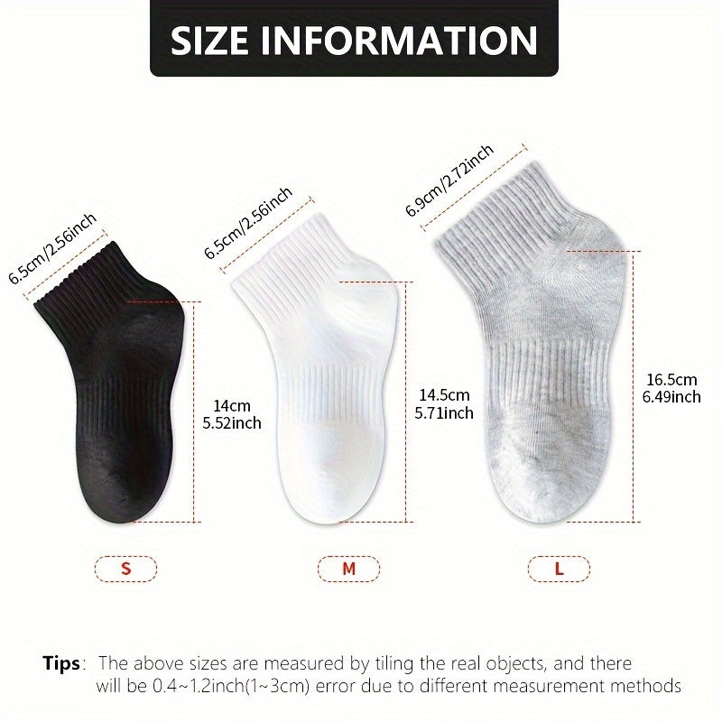 Boy's Mid Crew Sport Socks Sweat Absorbing Breathable Socks