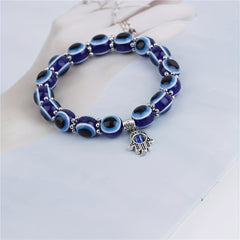 Devil's Eye Charm Bracelet Good Luck Anniversary Birthday Friendship Gift