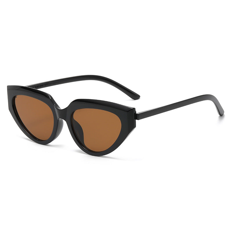 Vintage Cat Eye Sunglasses For Women Narrow Shades UV400 Protection