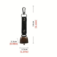 Bear Bell Keychain Cowbell for Camping