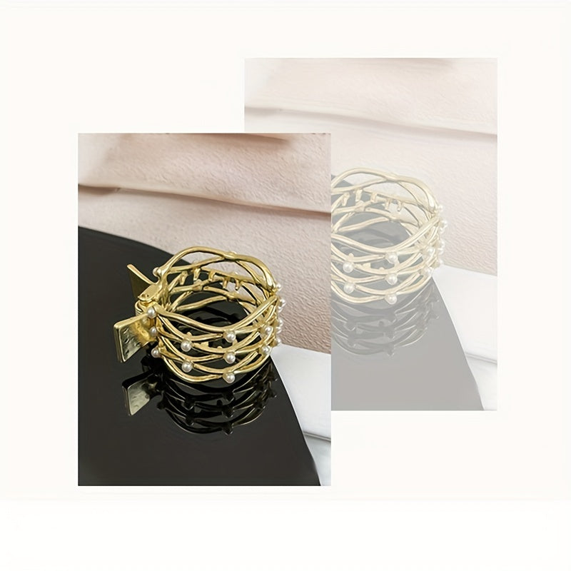 Rhinestone Hair Claw Clips Vintage Hair Accessories
