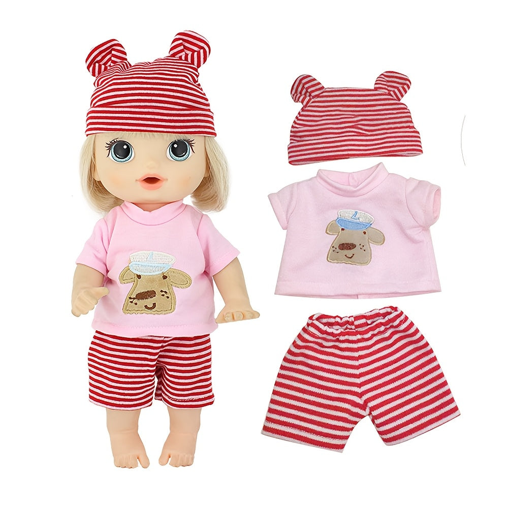 Doll Toy Clothing Set for 10-12 Inch Dolls Clothes Set