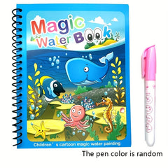 OU DAI Reusable Underwater World Magic Water Book Educational Drawing Toy