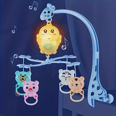 Baby Bed Bell Toy for Newborn with Remote Rattle Set