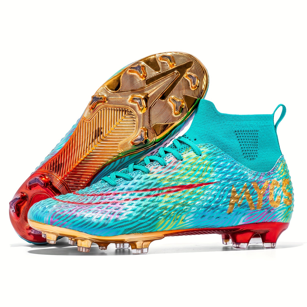 Women's AG Nailed Soccer Shoes Outdoor Anti Slip Football Shoes