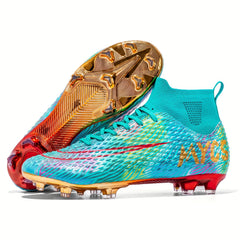 Women's AG Nailed Soccer Shoes Outdoor Anti Slip Football Shoes