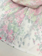  Floral Print Dress & Cardigan Set