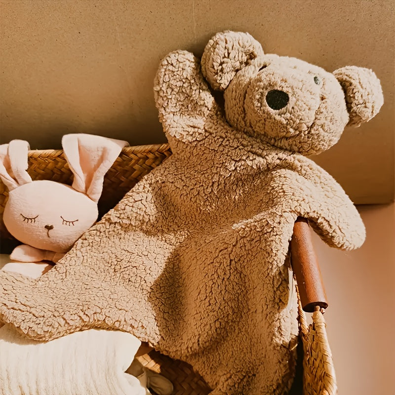 Soft Brown Bear Plush Toy for Infants - Nordic Style