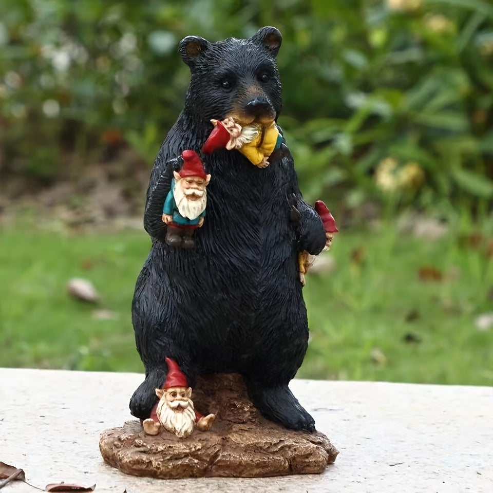 Bear Resin Pixie Ornament Creative Craft