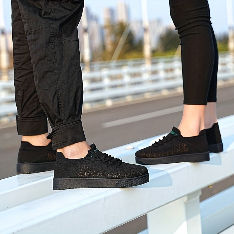 Skate Shoes Couple's Casual Woven Sneakers