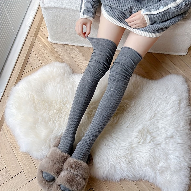 Thigh High Socks Over The Knee Stockings