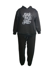  Women's Hoodie & Joggers Two Piece Set