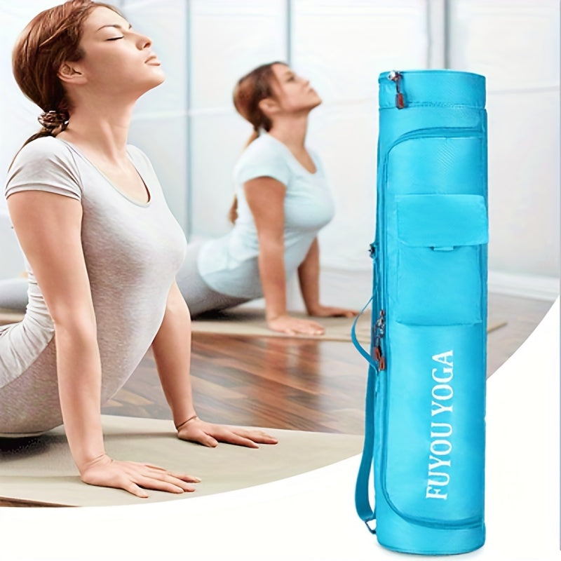 Multifunction Yoga Mat Bag With Pocket Fitness Sports Yoga Carrier Knapsack