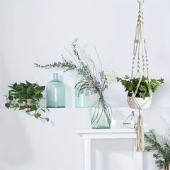 2 Pack Macrame Plant Hanger for Indoor & Outdoor - Hanging Planter