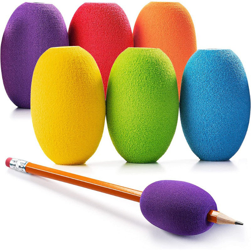 6pcs Egg Pencil Grips Posture Correctors for Children